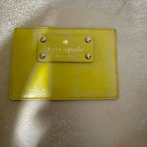 Kate Spade Lemon Card Case